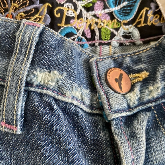 Los Angeles Denim Atelier Jeans NWT SZ 26 - Picture 2 of 10